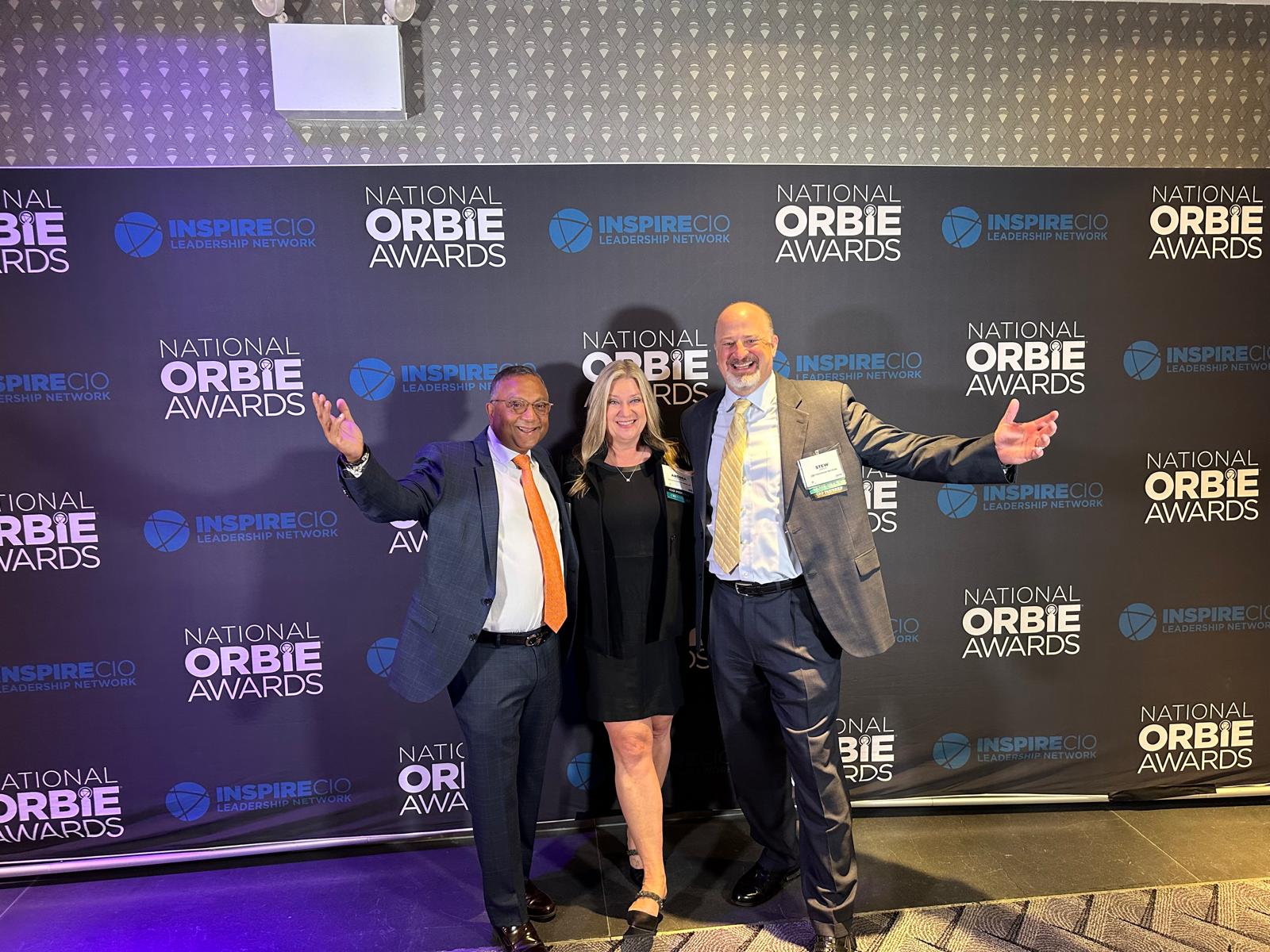Suvajit Basu with fellow National ORBIE Award winners