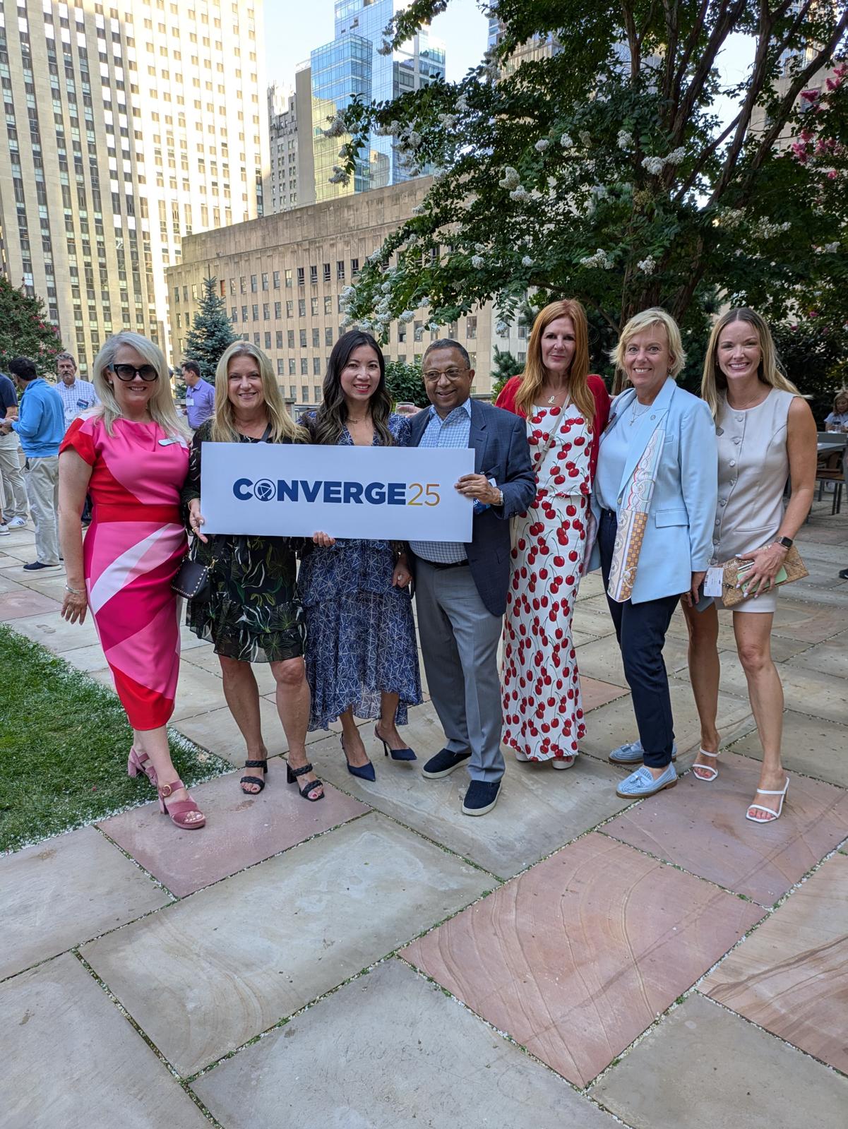 Suvajit Basu with a smaller group at Converge25